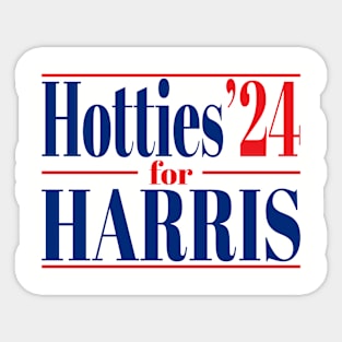 Hotties For Harris Sticker